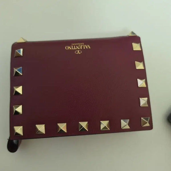 [BUNJANG] Valentino Garavani Rockstud Bi-Fold Wallet / 발렌티노 반지갑 (정품) 상태매우좋음