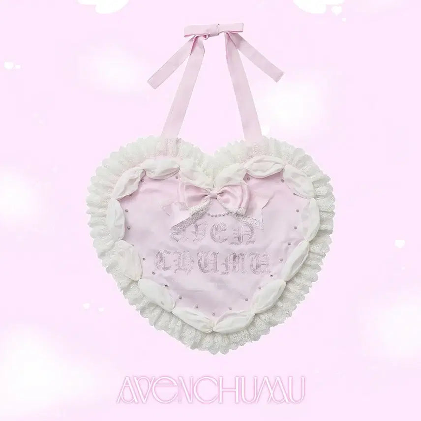 [BUNJANG] Avenchumu Love Heart Cake Tote Bag / 아벤츄무 avenchumu 러브 하트 케이크 토트백 가방