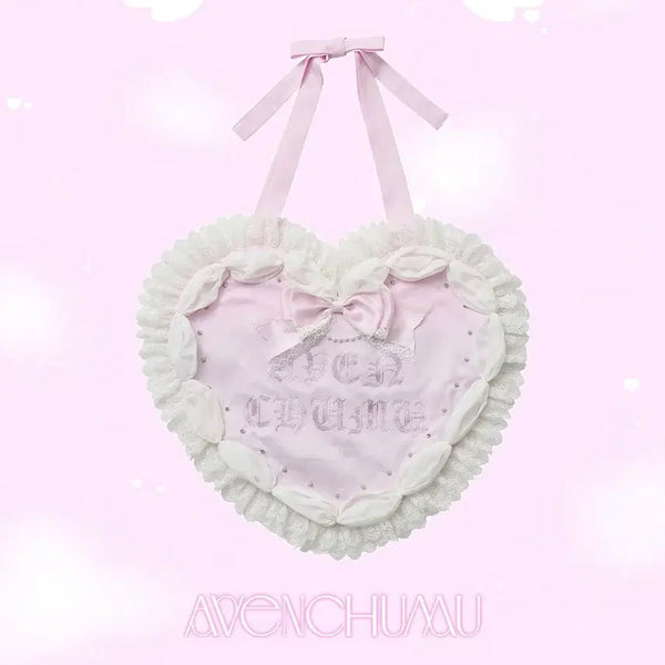 [BUNJANG] Avenchumu Love Heart Cake Tote Bag / 아벤츄무 avenchumu 러브 하트 케이크 토트백 가방