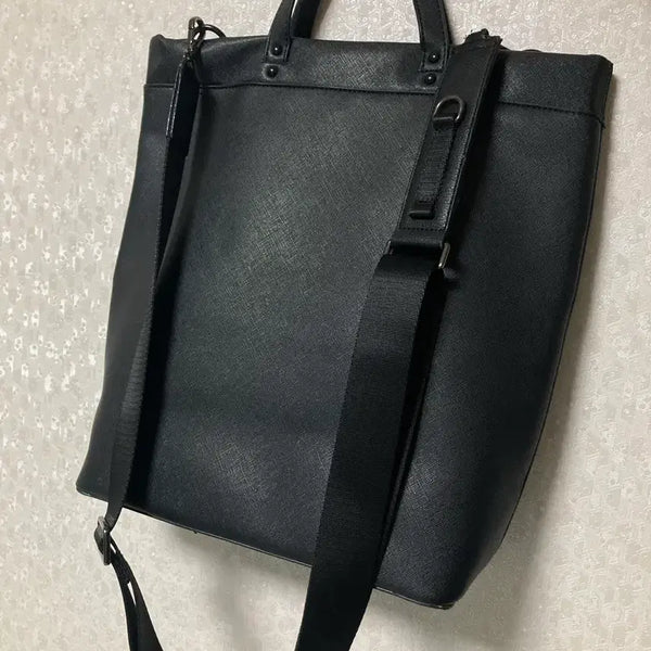 [BUNJANG] Unisex 2-Way Tote Bag and Crossbody Bag / 남녀공용 토트백+크로스백 2way