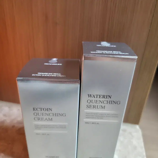 [BUNJANG] Troiareuke Seoul Quenching Line Serum & Cream Set / 트로이아르케 서울 퀸칭 라인(세럼/크림)
