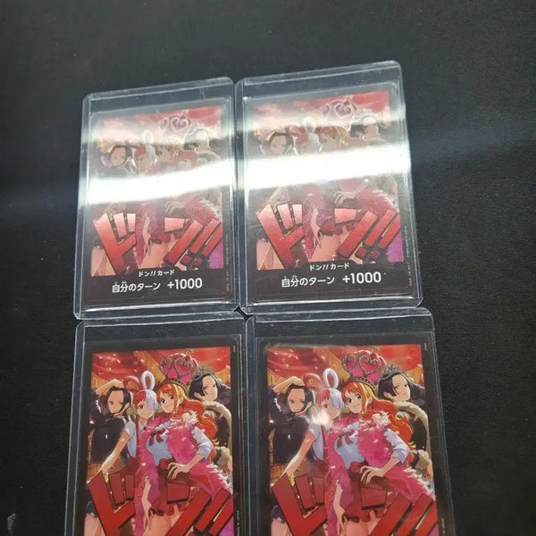 [BUNJANG] One Piece Card Don Heroines 4-Member Bundle Set / 원피스 카드 일판 돈 히로인즈 4인 일괄