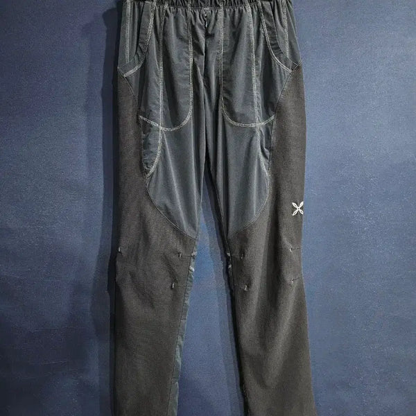 [BUNJANG] Montura Charcoal Two-Tone Men's Slim Fit Hiking Pants (Waist 30-32) / 몬츄라 차콜 투톤 남성 슬림핏 허리 30~32 등산바지