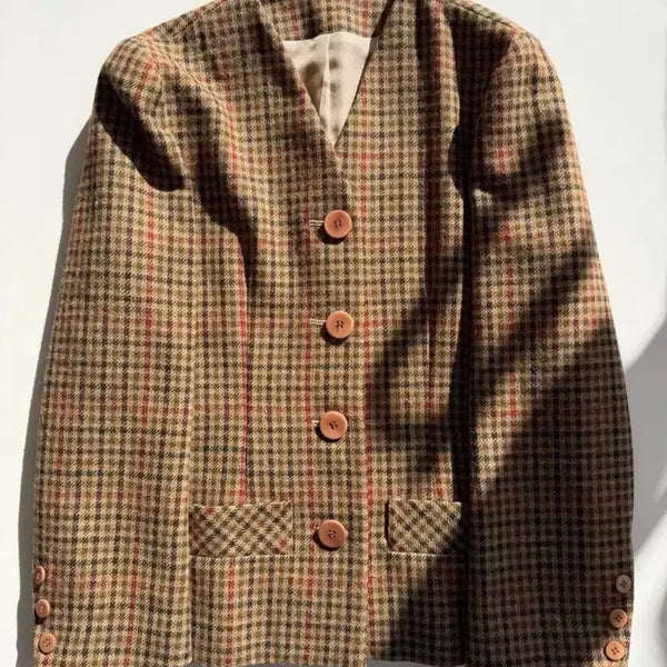 [BUNJANG] URBANIC30 Checked Pattern Jacket / 얼바닉30 자켓