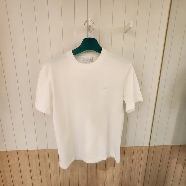 [BUNJANG] Lacoste Men's Crepe Short Sleeve T-Shirt / (새상품) 라코스테 남성 크레이프 반팔 티셔츠