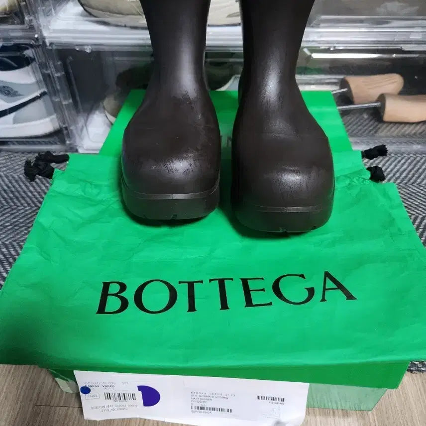 [BUNJANG] Bottega Veneta Puddle Ankle Boots Pontente Size 40 / (정품) 보테가 베네타 퍼들 앵클 부츠 폰텐테 40