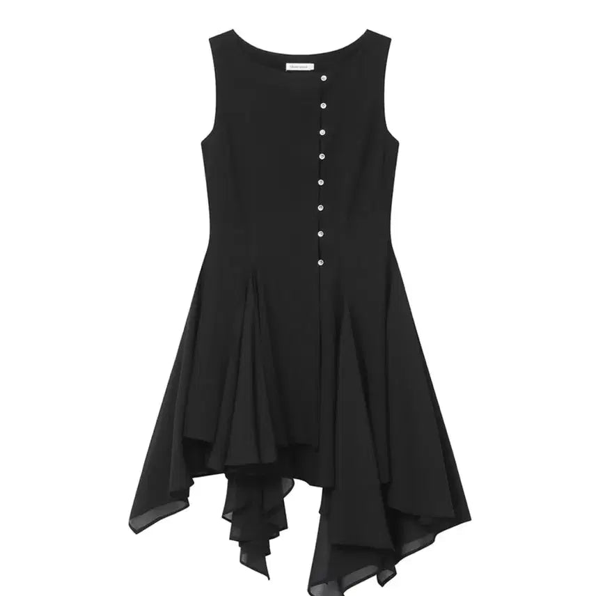[BUNJANG] MiseKi Seoul Asymmetric Dress Size 2 / 미세키서울 언발란스 원피스(2사이즈)