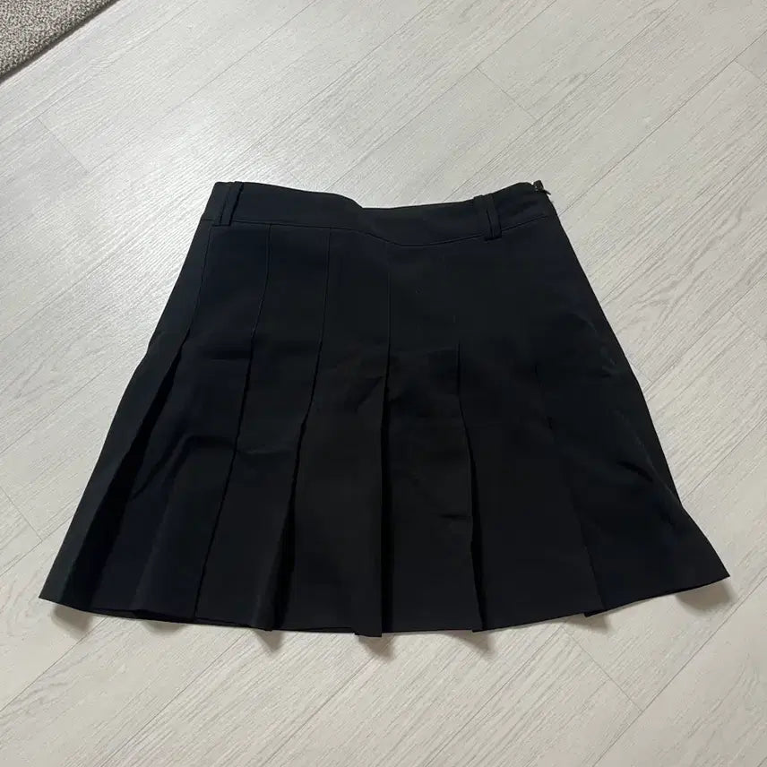 [BUNJANG] Mixxo Black Pleated Skirt Size 26 / 미쏘 블랙 플리츠 스커트 26
