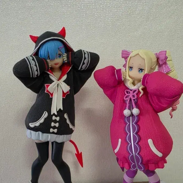 [BUNJANG] Re:Zero Ram & Beatrice Ichiban Kuji B Prize & C Prize Figures / 리제로 렘 베아트리스 제일복권 B상 C상 피규어