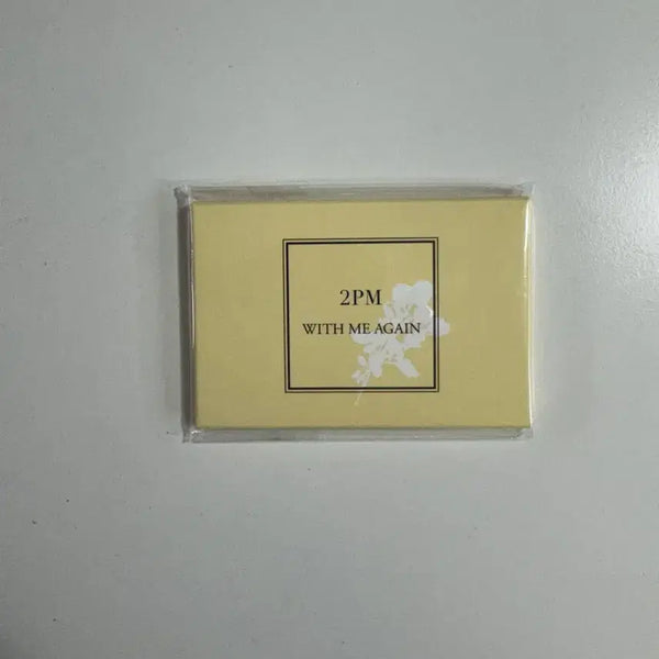 [BUNJANG] 2PM With Me Again Transparent Acrylic Card / 2pm 준호 with me again 투명 아크릴카드
