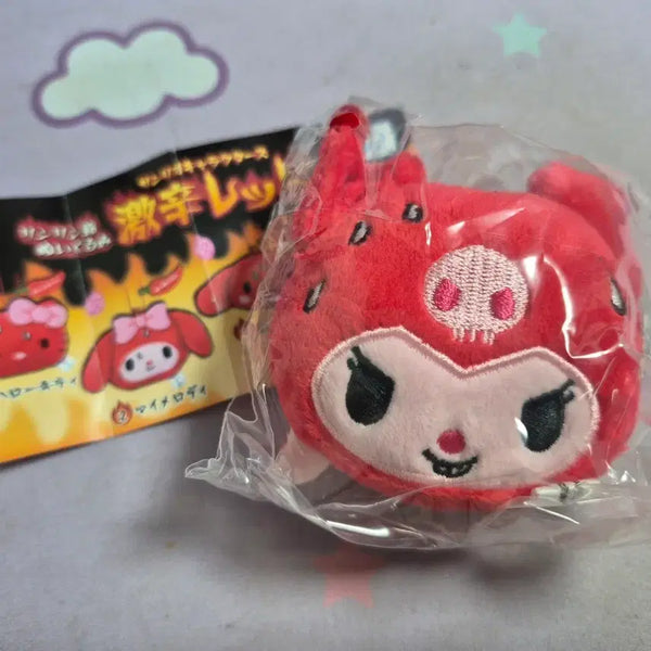 [BUNJANG] Sanrio Kuromi Spicy Red Gacha Figure / 산리오 매운 레드 가챠 쿠로미