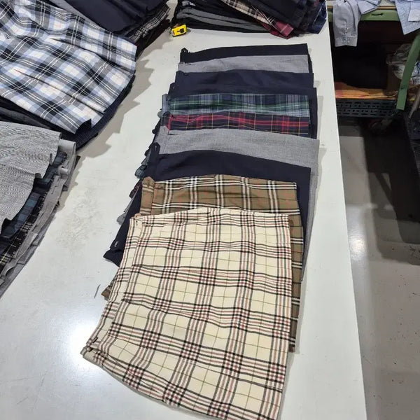 [BUNJANG] Used School Uniform Skirt H-Line Size 68 (Set of 10) / 중고 교복치마 사이즈 68. 10장 h라인만