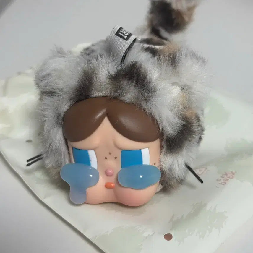 [BUNJANG] Pop Mart Crybaby Wild But Cute Series Leopard Kitty / 팝마트 크라이베이비 와일드 벗 큐티 시리즈의 표범 냥이
