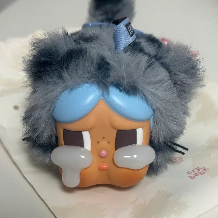 [BUNJANG] POP MART CryBaby Wild Cutie Series Denim Kitty / 팝마트 크라이베이비 와일드 큐티 시리즈의 데님 냥이