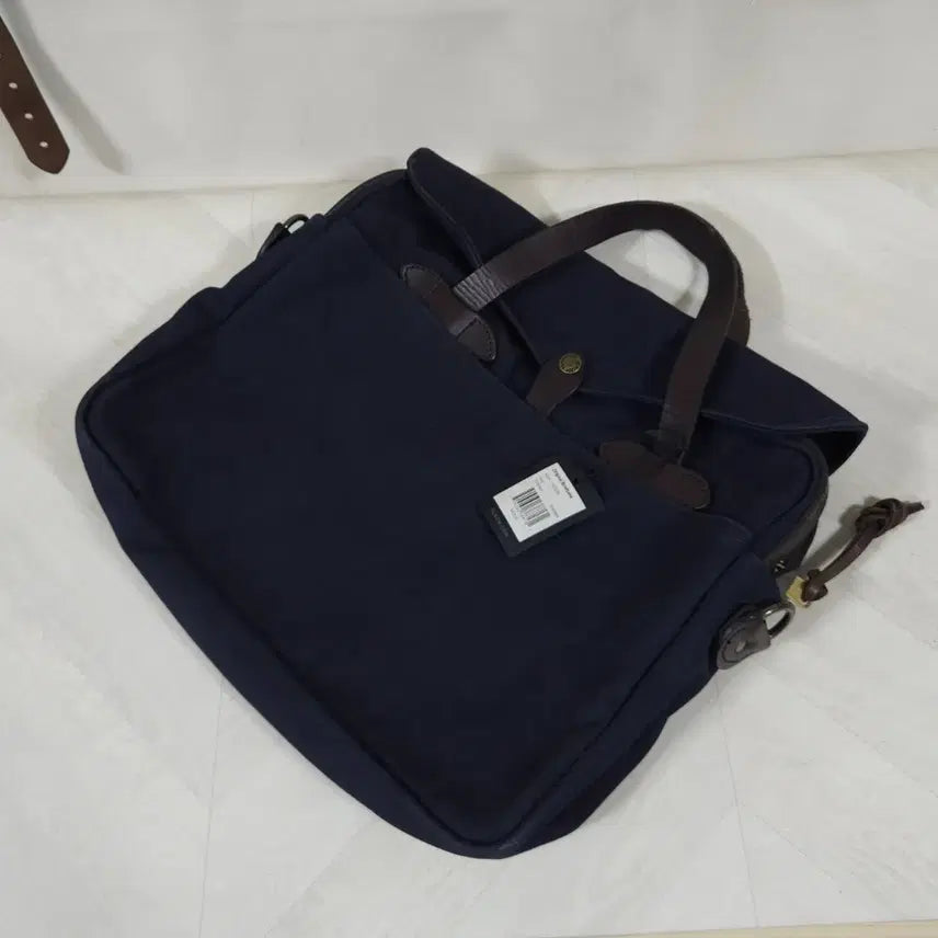 [BUNJANG] Filson Original Briefcase Navy USA Heritage Canvas / 필슨 오리지널 브리프케이스 네이비 USA 헤리티지 캔버스 서류가방