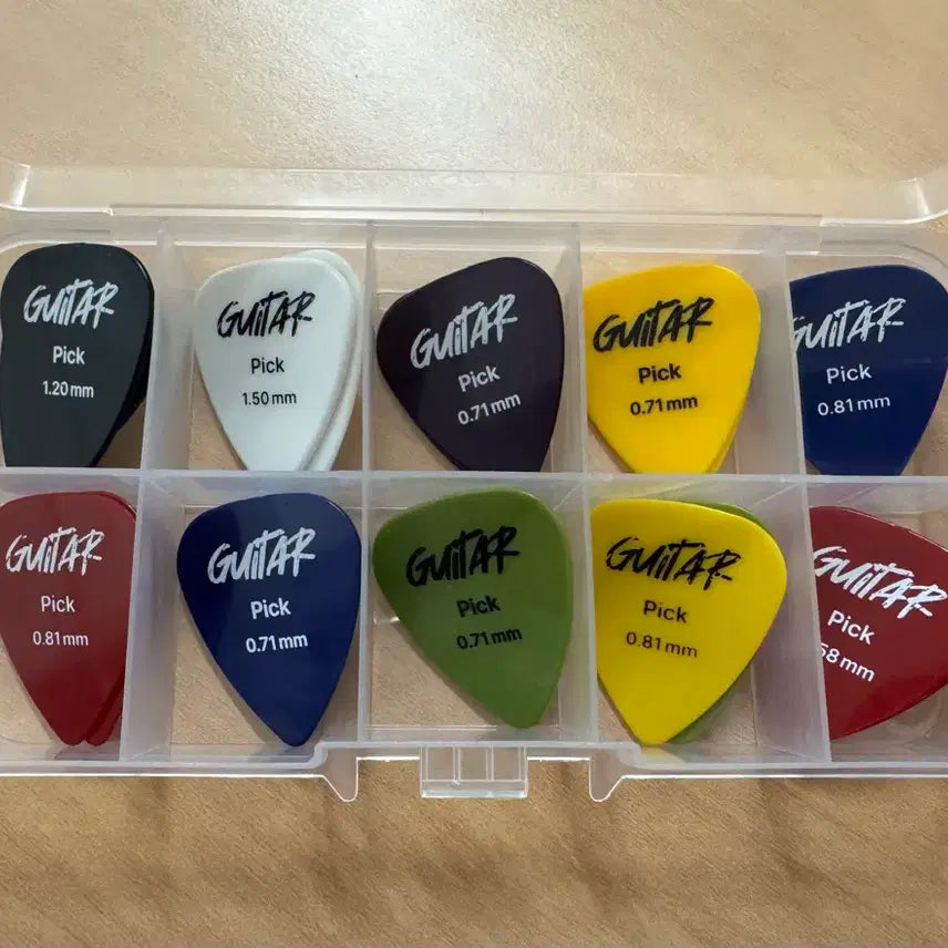 [BUNJANG] Assorted Guitar Picks (20 pcs) / 기타 피크 20개 일괄 판매