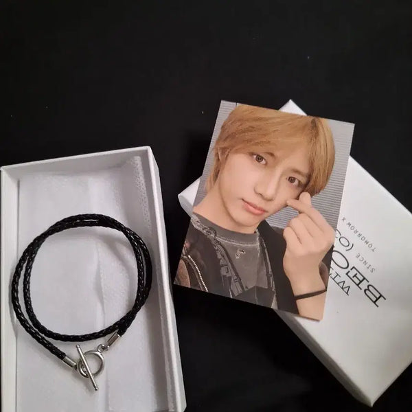 [BUNJANG] TXT Yeonjun Birthday Bracelet Photocard Set / 범규 생일 기념 팔찌