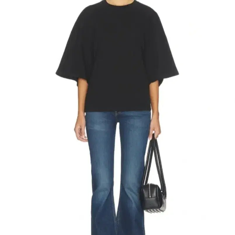 [BUNJANG] Ellery Lace-Up T-Shirt / 엘러리 레이스업 티셔츠