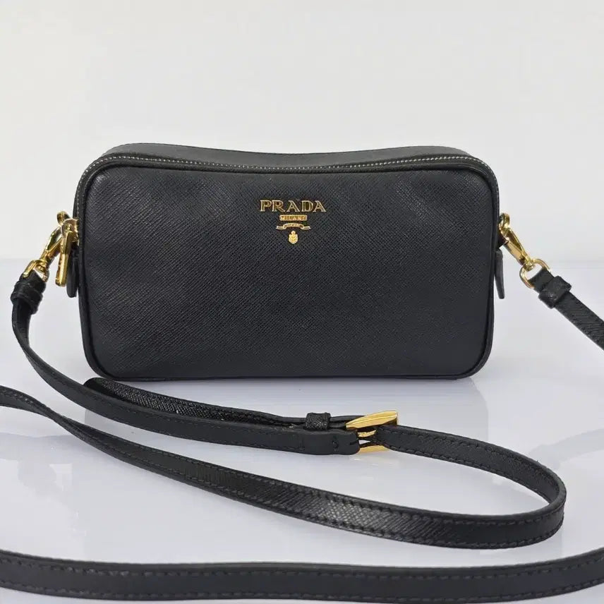 [BUNJANG] Prada Saffiano Lux Mini Crossbody Bag / 프라다 사피아노 럭스 미니 크로스 백