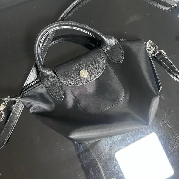 [BUNJANG] Longchamp Le Pliage Black Crossbody Bag / 롱샴 르 플리아쥬 블랙