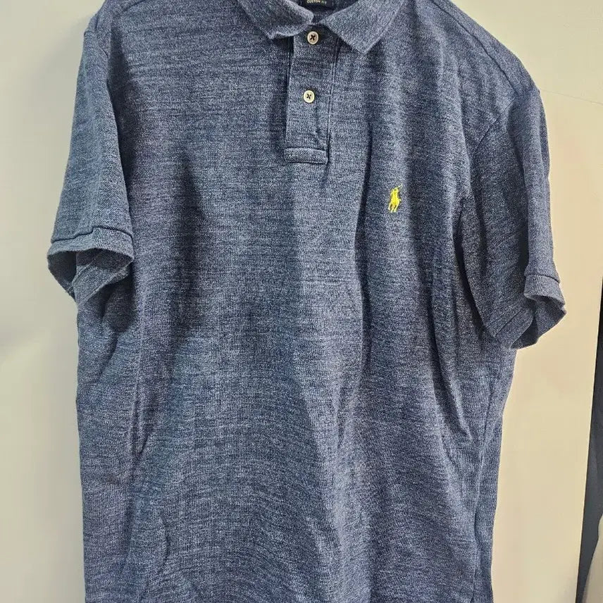 [BUNJANG] Polo Ralph Lauren Blue Short-Sleeve Polo Shirt Size 105 / 폴로 랄프로렌 반팔 카라티 블루 105사이즈입니다