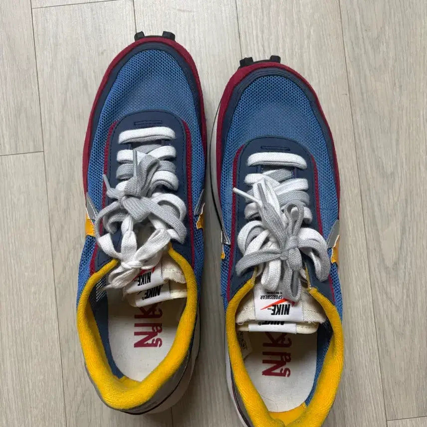 [BUNJANG] Nike x Sacai x LDWaffle "Blue Red" Sneakers (280mm) / 나이키 사카이 와플LD 280 빨파 판매합니다.