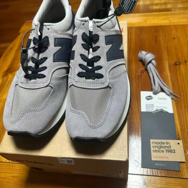[BUNJANG] New Balance 730 Made in UK 40th Anniversary Grey Navy US 10.5 / (새제품)뉴발란스 730 메이드인uk 40주년 그레이네이비285