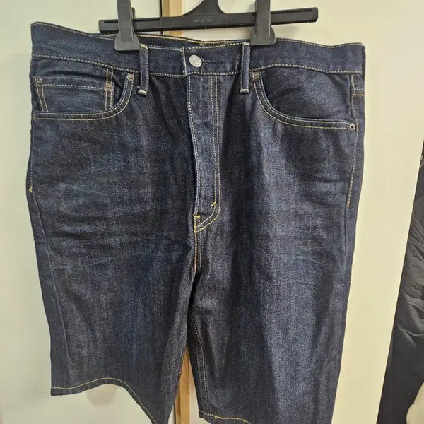 [BUNJANG] Levi's Dark Blue Denim Shorts Size 36 / 리바이스 데님 반바지 다크 블루 36사이즈
