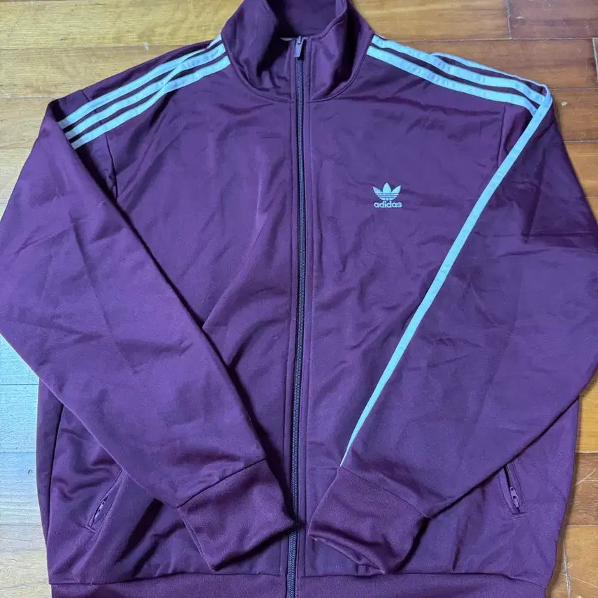 [BUNJANG] Adidas Firebird Track Jacket Maroon Burgundy / 아디다스 파이어버드 마룬 버건디 져지 트렉집업 6만 5천원