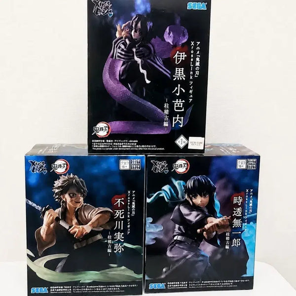 [BUNJANG] Sega Cross Link Demon Slayer Muichiro, Iguro, Sanemi Figure Set / 세가 크로스링크 귀멸의칼날 피규어 세트 (무이치로, 이구로, 사네미)