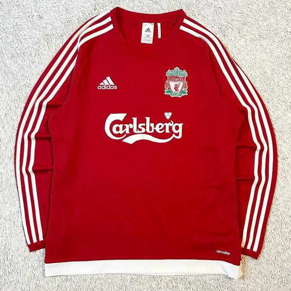 [BUNJANG] Adidas Liverpool Carlsberg Home Training Top Long Sleeve XL / [2XL] 대장급) 아디다스 리버풀 칼스버그 홈 트레이닝탑 긴팔