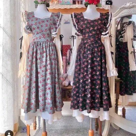 [BUNJANG] You & Jin Apron Dress / 유앤진 에이프런 원피스