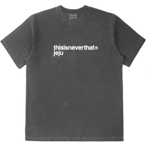 [BUNJANG] thisisneverthat Jeju T-Shirt Charcoal / 디스이즈네버댓 제주 반팔 티셔츠 차콜 판매합니다