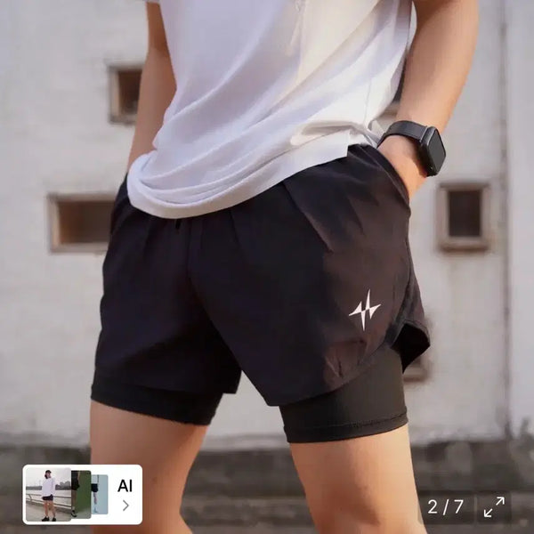 [BUNJANG] Running Life Sports Shorts Pro - Size M / 러닝라이프 스포츠 반바지 쇼츠 프로 M사이즈