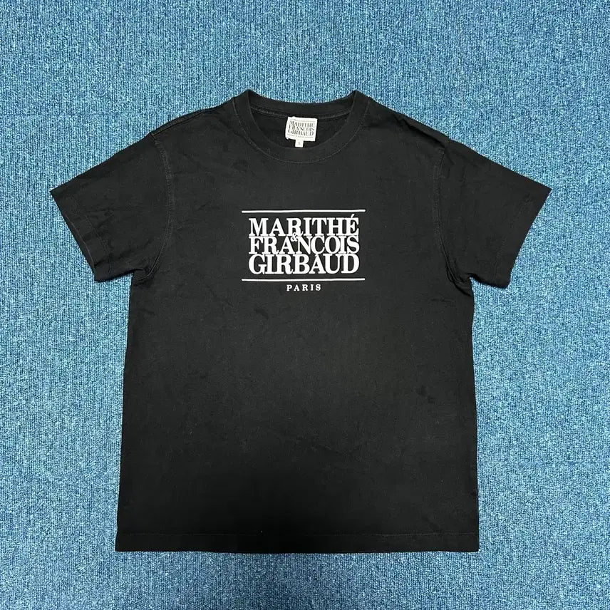 [BUNJANG] Marithe Francois Girbaud Logo T-Shirt Black Size S / 마리떼프랑소와저버 반팔티 S