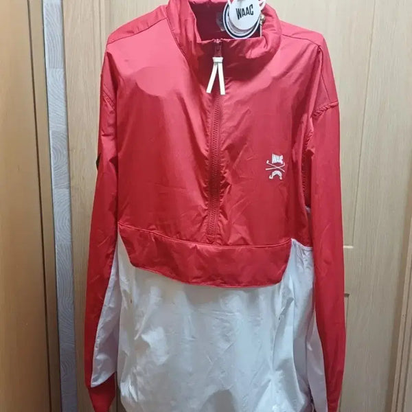 [BUNJANG] WAAC x Jones Sports Men's Half-Zip Anorak Windbreaker Jacket Size 3 / 새상품 왁 x 존스 스포츠 골프 남성 하프집업 아노락 바람막이 3사이즈
