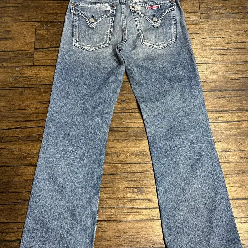 [BUNJANG] Hudson USA Button Fly Y2K Bootcut Denim Pants Size 30 / 허드슨 HUDSON USA 버튼플라이 부츠컷 데님팬츠 Y2K 30사이즈