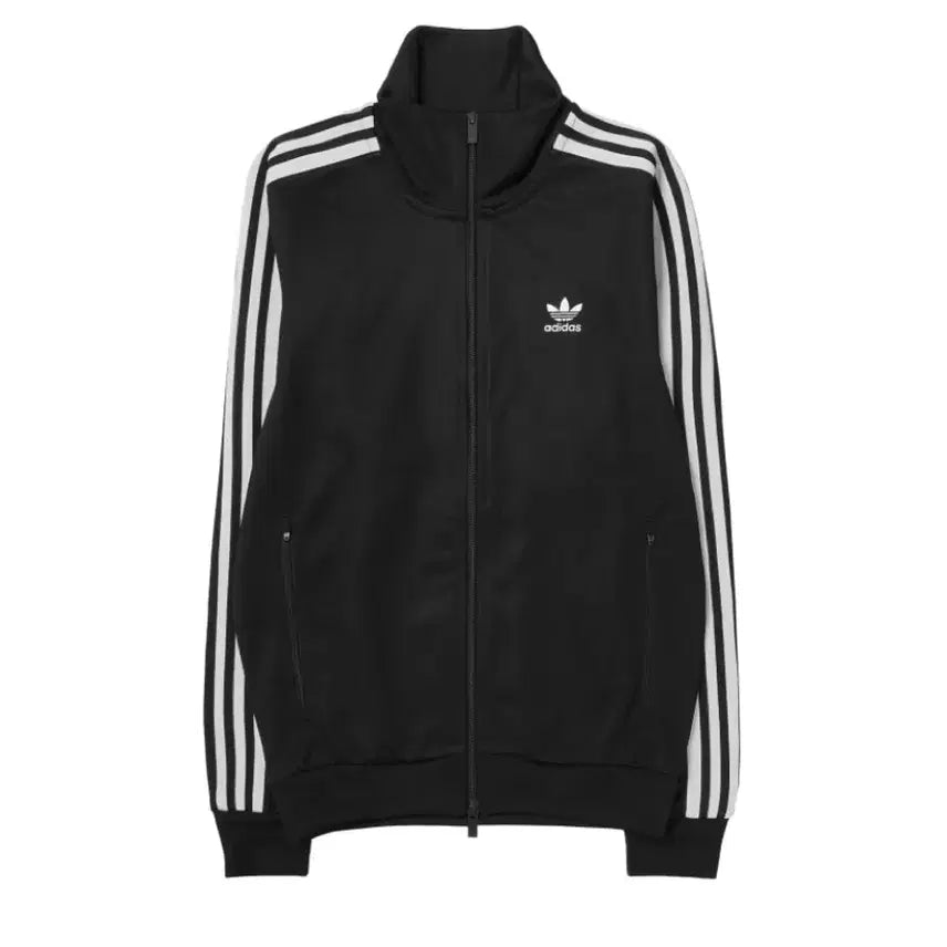 [BUNJANG] Adidas Beckenbauer Track Top Black Two-Way Zipper / 아디다스 베켄바우어 트랙탑 블랙  (투웨이지퍼)