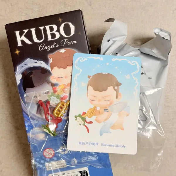 [BUNJANG] Pop Mart Kubo Angels' Poem Series: Blooming Melody Figure (Sealed) / 팝마트 쿠보 천사들의 시 [피어나는 선율] 미개봉