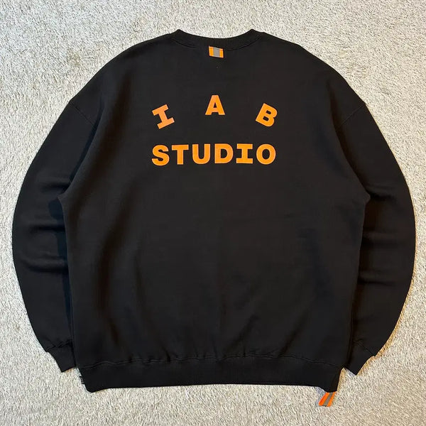 [BUNJANG] IAH STUDIO X Doosan Sweatshirt Charcoal XL / [XL] 상태굿) 아이앱스튜디오 X 두산 스웻셔츠 맨투맨 차콜
