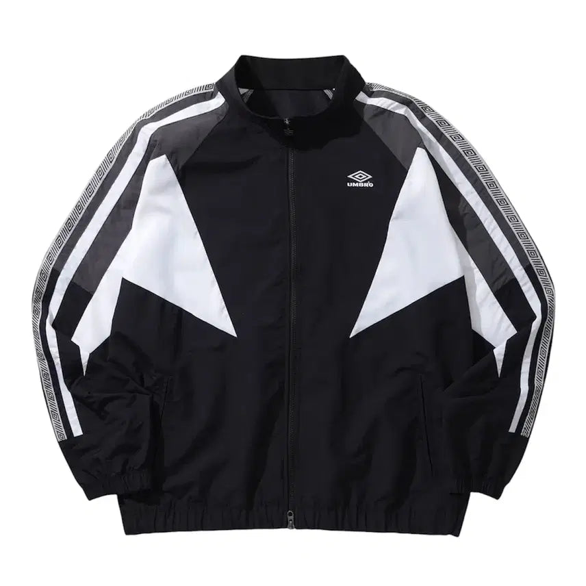 [BUNJANG] Umbro UK Heritage Ver.2 Stand Neck Jacket Black / 엄브로 UK 헤리티지 ver.2 스텐넥 자켓 블랙