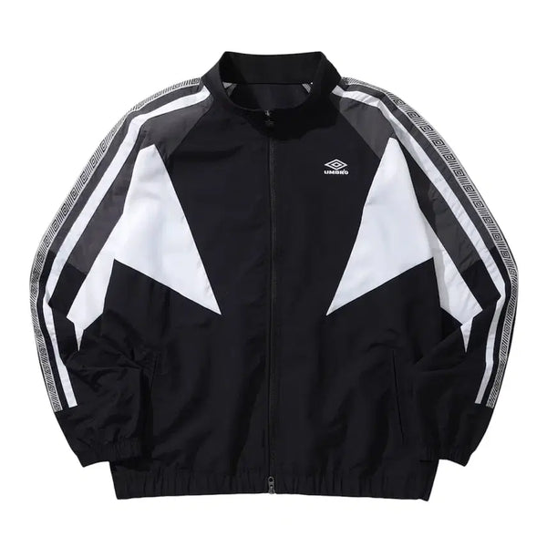[BUNJANG] Umbro UK Heritage Ver.2 Stand Neck Jacket Black / 엄브로 UK 헤리티지 ver.2 스텐넥 자켓 블랙