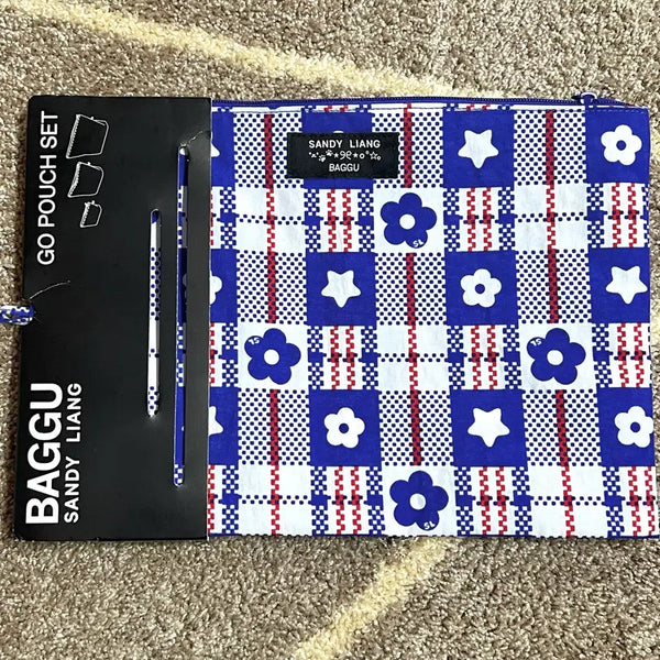 [BUNJANG] Baggu x Sandy Liang Collaboration Large Pouch / baggu 샌디리앙 콜라보, 파우치(라지사이즈)