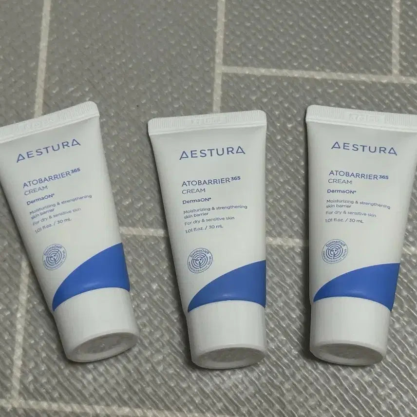 [BUNJANG] AESTURA Atobarrier 365 Cream Set (80ml + 30ml x 3) / 에스트라 아토베리어 365 크림 새상품 / 80ml 1개+ 30ml 3개