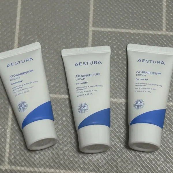 [BUNJANG] AESTURA Atobarrier 365 Cream Set (80ml + 30ml x 3) / 에스트라 아토베리어 365 크림 새상품 / 80ml 1개+ 30ml 3개