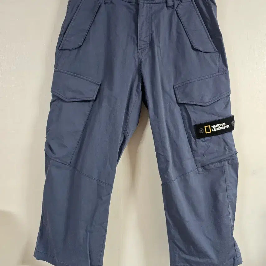 [BUNJANG] National Geographic Cargo 7/8 Pants Navy Size 76 / 내셔널지오그래픽 카고 7부 팬츠 네이비 색상 76 사이즈