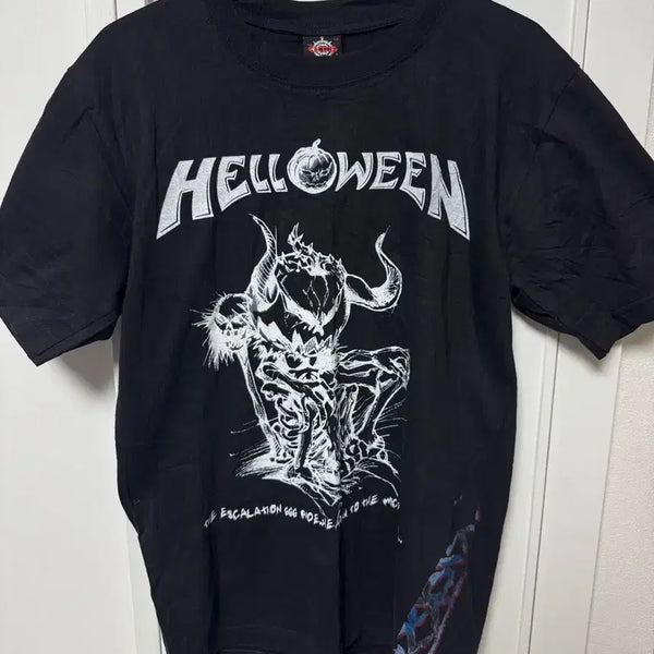 [BUNJANG] Vintage Helloween Band T-Shirt / 빈티지 데드스탁 밴드 티셔츠
