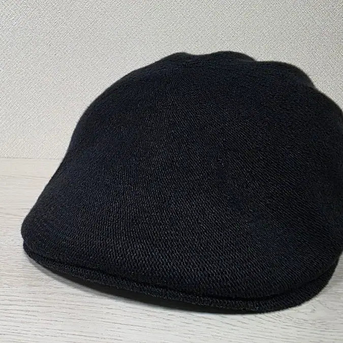 [BUNJANG] Kangol Black Hunting Cap 57cm / 캉골 블랙 헌팅캡 머리둘레 57cm