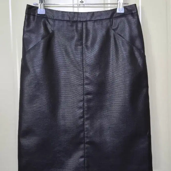 [BUNJANG] Hugo Boss Black H-Line Skirt / HUGO BOSS 블랙 H라인 스커트