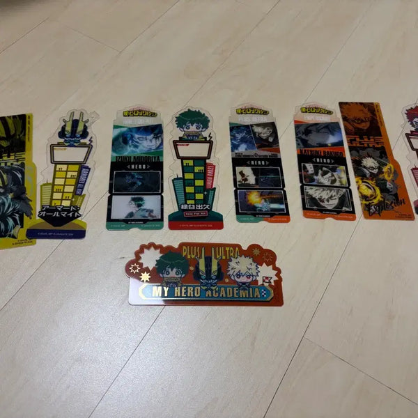 [BUNJANG] My Hero Academia Bookmark Bundle Set (Secret Included) - Izuku, Bakugo, Armored All Might / 히로아카 북마크 일괄 시크릿 포함 미도리야, 바쿠고, 아머드 올마이트